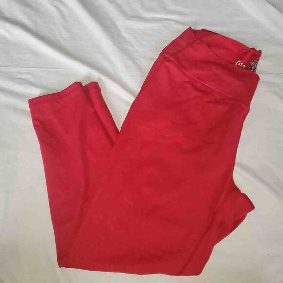 Zyia Active Red Animal print legging 16-18 - Picture 4 of 10